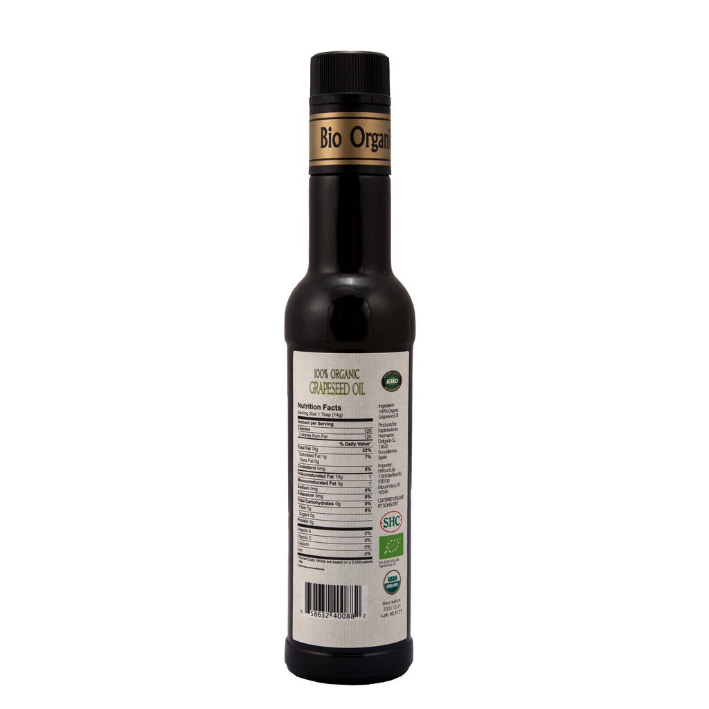 Organic Grapeseed Oil-250ml