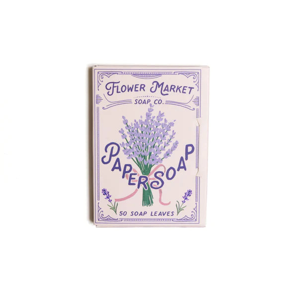 Lavender Paper Soap
