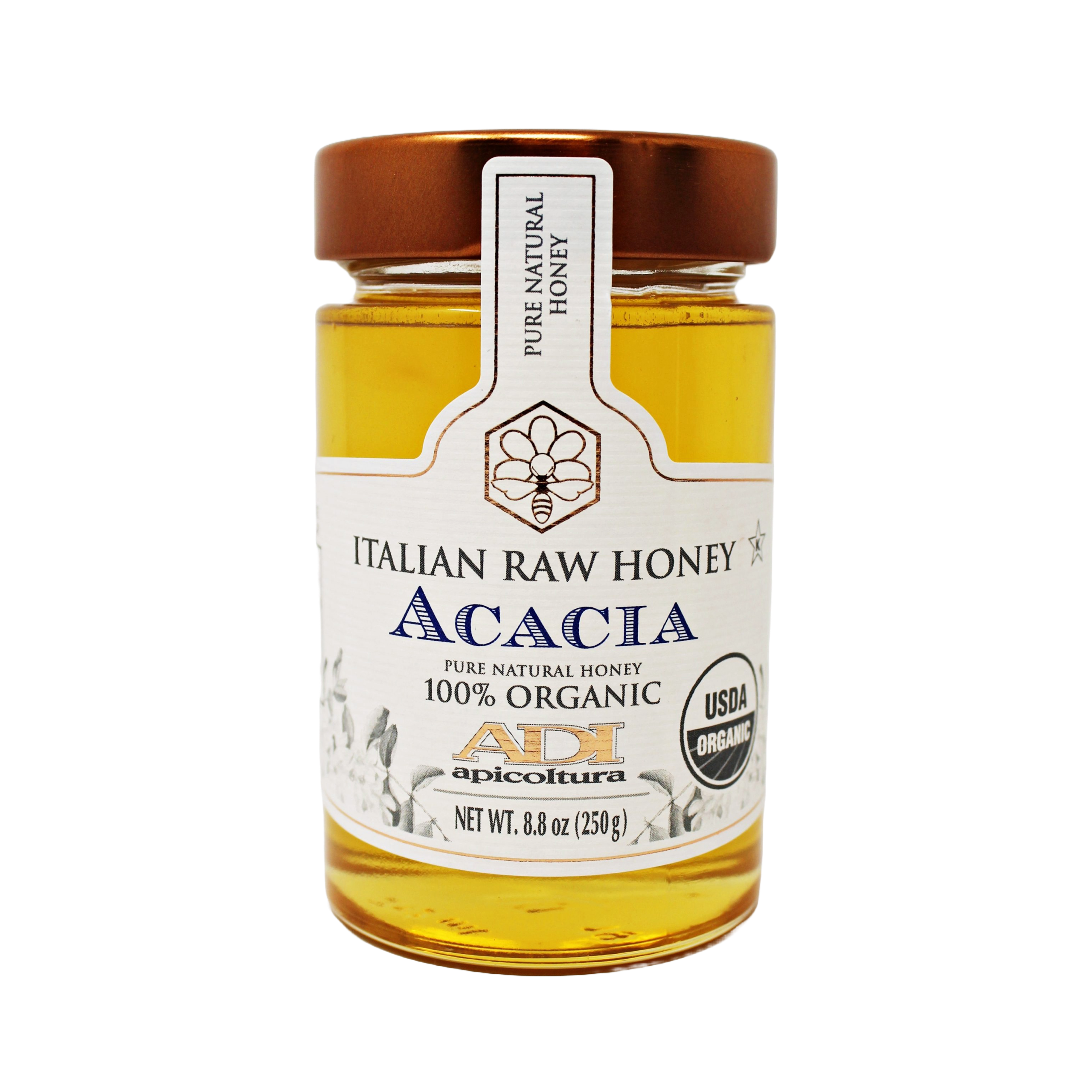 Organic Honey- Italian Raw Acacia | 123Dough Bakery Organic Honey- Italian Raw Acacia | 123Dough Bakery